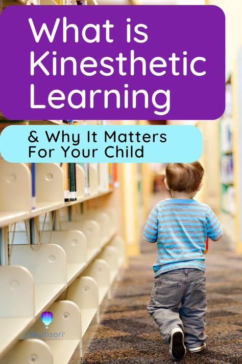 Curious about your child's learning style? Kinesthetic learning are learners who flourish when they are active: moving, touching and doing. Kinesthetic learners are happiest - and learn the most - when physical activity is involved. Learn more about the benefits of kinesthetic learning, why it matters, and its role in Montessori Method. Kinesthetic learning and Montessori go hand-in-hand! Montessori, Kinesthetic Learning Activities, Kinesthetic Learning Style, Montessori Science, Kinesthetic Learning, Montessori Method, Montessori Practical Life, Montessori Preschool, Children Learning