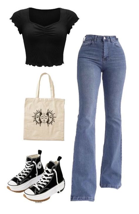 Garage Clothing Outfits, Casual College Outfits, Outfit Inspo Casual, Trendy Outfits For Teens, Everyday Fashion Outfits, Casual Day Outfits, Quick Outfits, Easy Trendy Outfits, Baggy Pants