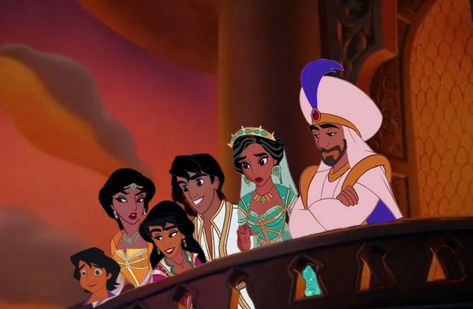 Aladdin And Jasmine Fanart, Disney Characters As Humans, Disney Princess Fashion, Disney Crossovers, Aladdin And Jasmine, Cute Disney Pictures, Disney Princess Pictures, Disney Aladdin, Old Disney