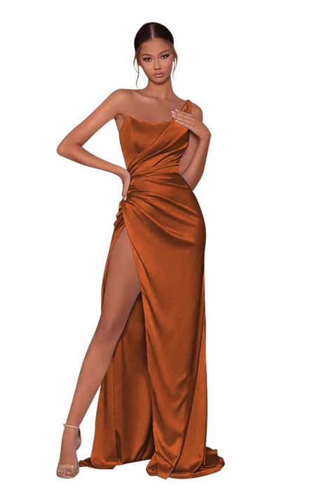 Gowns For Party, Dress Pins, Kueez Pins, Modeling Poses, One Shoulder Prom Dress, Mermaid Bridesmaid Dresses, Evening Party Gowns, Vibrant Patterns, Guest Attire