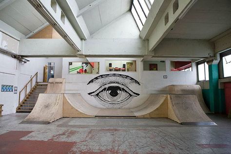 Skate Shoot, Backyard Ramp, Interior Skatepark, Indoor Skatepark, Backyard Skatepark, Skateboard Room, Skatepark Design, Pump Track, Skate Ramps