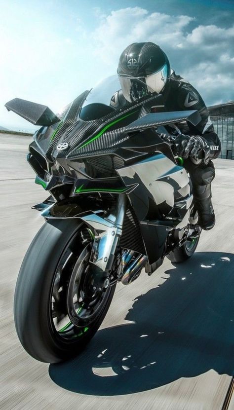 Kawasaki H2 R Kawasaki Ninja Bike, Ninja H2r, Ninja Bike, Kawasaki H2, Tmax Yamaha, Kawasaki Motor, Motos Yamaha, Kawasaki Bikes, Image Moto