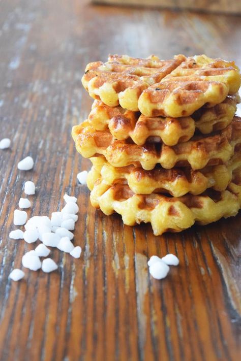 These crispy, hot, and sweet Belgian waffles are a delicious addition to any breakfast or brunch. They are best served hot and are sure to impress! Belgian Sugar Waffle Recipe, Sugar Waffles Recipe, Belgian Waffles Recipe, Waffle Cookies, Breakfast Waffles, Belgian Waffles, Waffle Iron, Waffle Recipes, Pancakes And Waffles