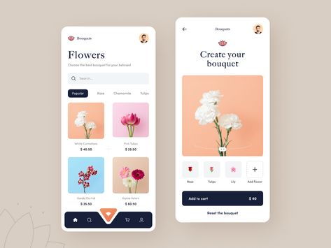 Marvel App, Fitness Tracking App, Social App Design, Yoga App, Flower App, Mobile App Design Inspiration, App Interface Design, Booking App, App Design Inspiration