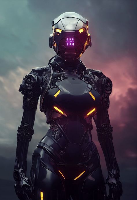 Focus Illustration, Exo Suit, Artstation Concept Art, Cyberpunk Female, Futuristic Armor, Cyborgs Art, Sci-fi Armor, Female Armor, Cyberpunk Character