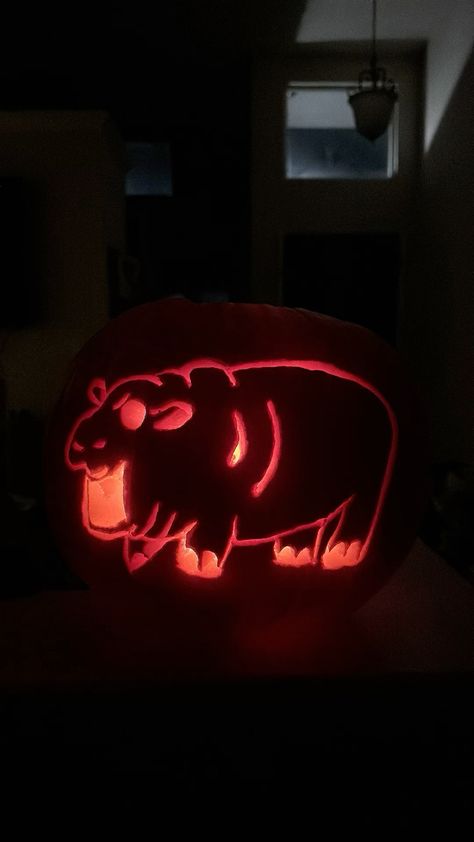 #moodeng #pumkincarvingdesigns #pumpkin #halloween Pumpkin Carving Moo Deng, Hippo Pumpkin Carving, Pumpkin Patterns, Pumpkin Carving Ideas, Carving Designs, Carving Ideas, Pumpkin Halloween, Pumpkin Carving, Party Planning