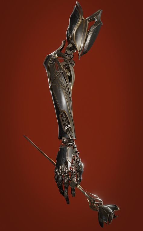 ArtStation - 2023/4/25 Steampunk Arm, Robot Hand, Mechanical Arm, Cyborgs Art, Arte Peculiar, Arm Art, Cyberpunk Character, Robot Design, Robots Concept