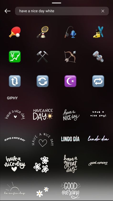 Instagram Story Sticker, Instagram Story Stickers, Ig Gif, Story Sticker, Story Stickers, Caption Ideas, Have A Day, Instagram Editing, Good Day