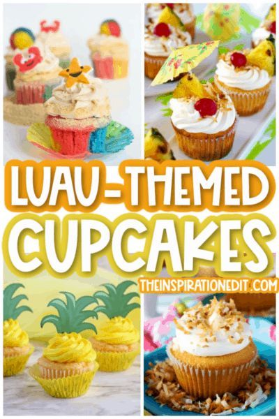 We listed the best and easy to prepare Luau-themed cupcakes which are perfect for any Hawaiian, summer or tropical themed party. Visit the link below and pick your favorite cupcake recipe. #Hawaiian #cupcakes #Luau #LuauFood #LuauRecipes #cupcakesrecipe #pineapplecupcakes #easycupcakesrecipe #foodidea #partyfood Hawaiian Theme Party Desserts, Hawaiian Luau Dessert Ideas, Luau Party Snack Ideas, Luau Work Party Ideas, Tiki Party Desserts, Hawaii Cupcakes Ideas, Luau Desserts Easy, Tropical Theme Desserts, Tropical Cupcake Ideas