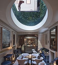 TO CELEBRATE: Champagne Room at The Connaught Champagne Room Ideas, Ceiling Sculpture, Champagne Room, Interior Design Videos, Hospitality Furniture, Champagne Bar, Hotel Interior Design, Jw Marriott, Hospitality Projects