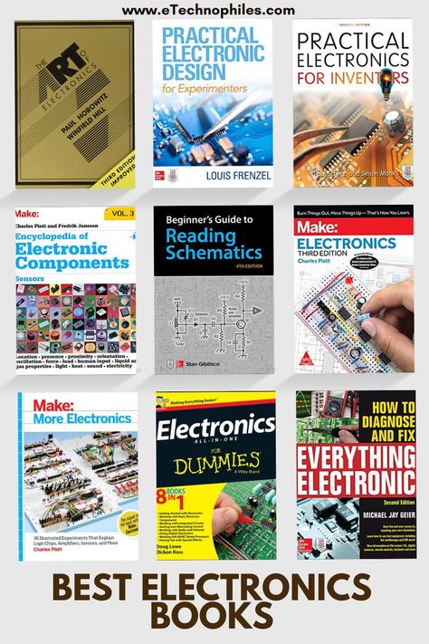 21 Best Electronics Books to Learn from Electrical Engineering Books, Basic Electronic Circuits, Books For Beginners, Data Science Learning, Electronic Circuit Design, Books To Read Nonfiction, Electronics Basics, Engineering Science, Physics And Mathematics