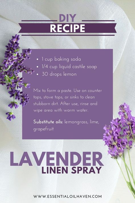 Transform your bedding and linens with the soothing aroma of our Lavender Linen Spray! Crafted from the finest lavender essential oil, this gentle spray invites tranquility and relaxation into your space, making it perfect for use before bedtime. Ideal for those seeking a natural alternative to commercial air fresheners, our lavender spray not only freshens fabrics but also promotes a sense of calm and well-being. Cleaning With Essential Oils, Essential Oils For Cleaning, Diy Linen Spray, Lavender Linen Spray, Lavender Linen, Virtual Community, Essential Oils Kit, Diy Essential Oil Recipes, Liquid Castile Soap