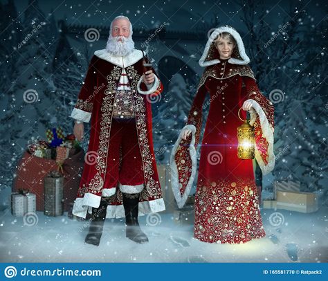 Mrs Clause Costume, Mrs Santa Claus Costume, Santa Drawings, Mrs Claus Outfit, Mrs Claus Dress, Mrs Claus Costume, Mr And Mrs Santa Claus, Xmas Clothes, Santa Claus Suit