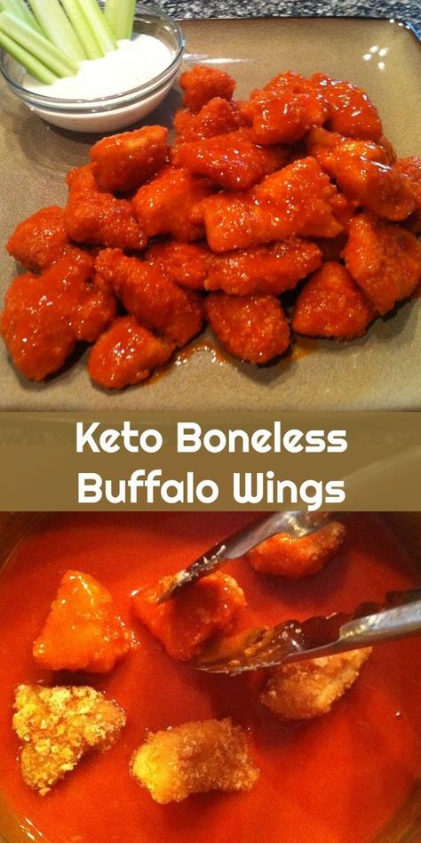 Meal Prep Crock Pot, Boneless Buffalo Wings, Peace Love And Low Carb, Boneless Wings, Cave Bear, Recipes Low Carb, Diner Recept, Keto Vegan, Starting Keto Diet