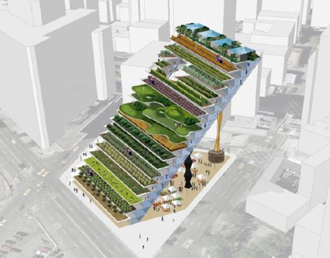 urban farm Suwon, Urban Farming Architecture, Vertical Farm, Smart Farm, Architecture Company, Vertical Farming, Urban Agriculture, Aquaponics System, Green Architecture