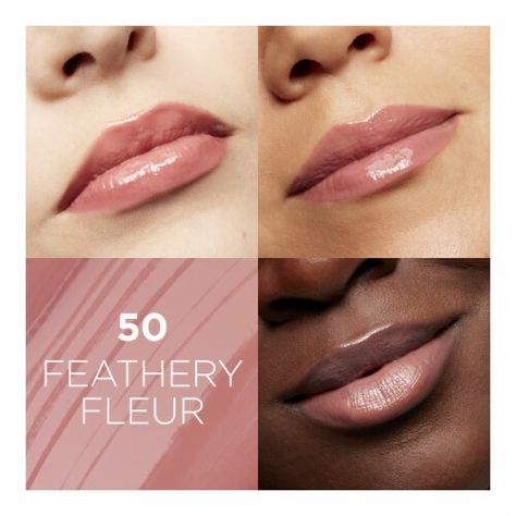 L'Oreal Paris Glow Paradise Feathery Fleur Lip Balm In Gloss, 0.23 fl oz - QFC Loreal Paris Lipstick, Aging Hair Color, Maybelline Products, Pink Lipstick Shades, Woc Makeup, Subtle Makeup, Color Lip Balm, Lip Makeup Tutorial, Lip Combo