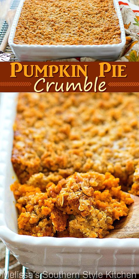 Pumpkin Pie Crumble Cake, Fall Family Desserts, Pumpkin Crumble Pie, Pumpkin Crumble Dessert, Pure Pumpkin Dessert Recipes, Pumpkin Desserts For A Crowd, Quick And Easy Pumpkin Dessert, Pumpkin Deserts Recipes, Recipes Using Pumpkin Pie Filling