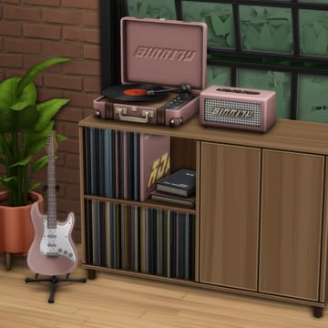 ✨ SIMMIFY MUSIC NOOK | myshunosun sur Patreon Sims Music Room, Sims 4 Music Box Cc, Sims 4 Cc Gramophone, Vinyls Sims 4 Cc, Musician Sims 4 Cc, Sims 4 Record Store Cc, Sims 4 Cc Instruments Patreon, Sims Music Cc, Sims 4 Cc Piano Patreon