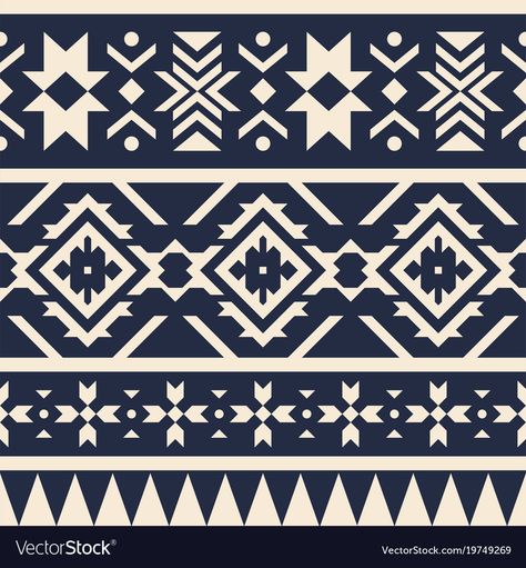 Geometric Embroidery Motifs, Embroidery Motifs Design, Block Print Motifs, Aztec Pattern Art, Print Motifs, Motifs Design, Ethnic Pattern Design, Navajo Pattern, Beautiful Flower Drawings