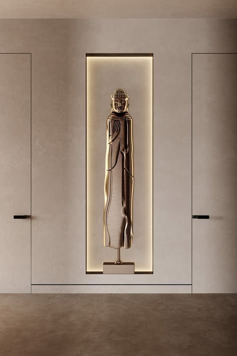 Wall Niche, Foyer Design, Lobby Design, Entrance Design, Interior Wall Design, Niche Design, 인테리어 디자인, Interior Architecture Design, Luxury Interior