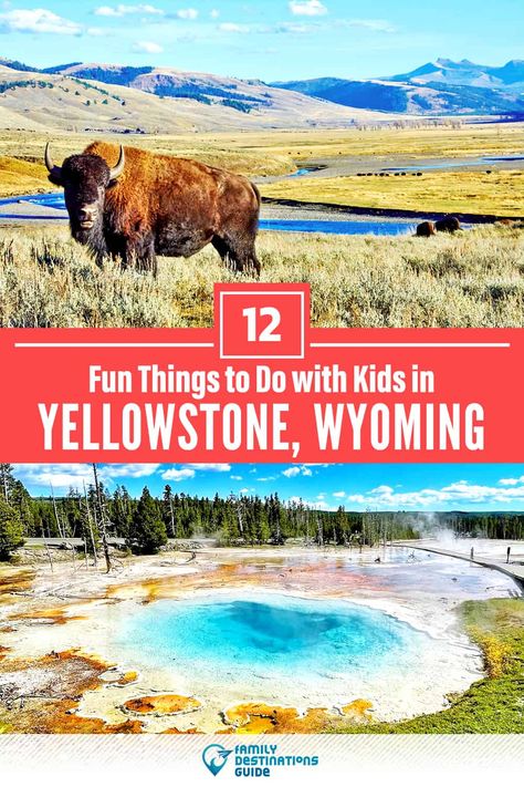 Yellowstone With Kids, Yellowstone Vacation Planning, Things To Do In Yellowstone, Yellowstone National Park Vacation, Wyoming Vacation, Yellowstone Vacation, Yellowstone Camping, Family Vacation Planning, Yellowstone Trip