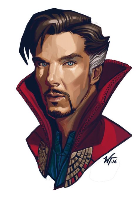 Fan art, lovely. jf Doctor Strange Drawing, Doctor Strange Art, Marvel Thanos, Marvel Fanart, Doctor Strange Marvel, Marvel Drawings, Marvel Fan Art, Dr Strange, Marvel Wallpaper