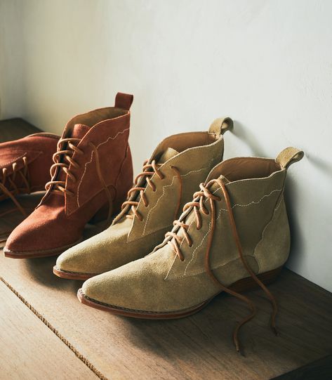 Bird Of Flight Lace-Up Boots | Fall Boots Fall Boots, Anthropologie Shoes, Lace Up Booties, Boots Fall, Stiletto Pumps, Made In Brazil, Shoe Obsession, Dear Santa, Lace Up Boots