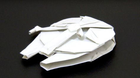 Three Insane STAR WARS Origami Tutorials to Help You Learn the Ways of the Fold Star Wars Canvas Art, Star Wars Origami, Origami Yoda, Origami Tutorials, Star Wars Jewelry, Star Wars Painting, Origami Diagrams, Origami Wedding, Star Wars Models