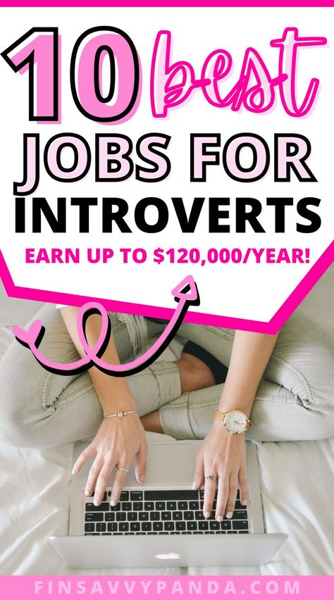 Looking for the work from home and online jobs where you can work alone? Check out these best and highest paying jobs for introverts! These are perfect full-time and side hustle ideas for you to earn an income from home! #workfromhome #jobs #onlinejobs Jobs For Introverts, Online Jobs For Moms, Online Jobs For Teens, Easy Online Jobs, Best Jobs, Best Online Jobs, Student Jobs, Jobs For Teens, Online Jobs From Home