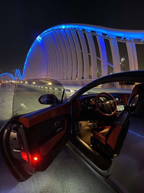 Meydan Bridge Dubai, Dubai Supercars, Car Bentley, Drive Aesthetic, Cars In Dubai, Car Community, Dream Things, Dubai Cars, Dubai Luxury