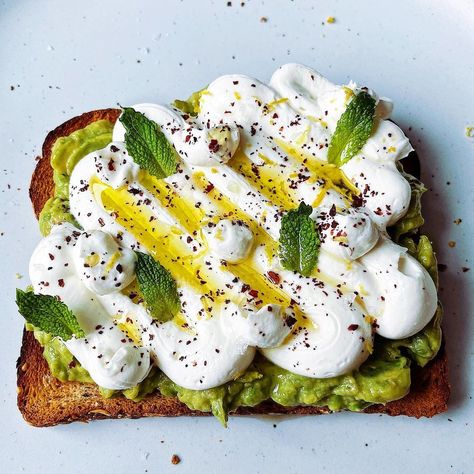 Burrata Avocado Toast, Labneh Toast, Table S, Smashed Avocado, Multigrain, Avocado Toast, Avocado, Toast, Healthy Recipes