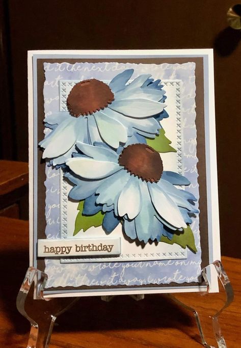 Coneflower Cards, Honey Bee Flowers, Lisa Horton, Corn Flower, Cone Flowers, Poppy Cards, Papertrey Ink Cards, Sunflower Cards, Cards Flowers