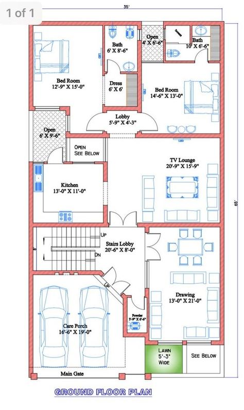 https://youtu.be/KTezP0XKVBQ?si=2UFiajvo1STtuKmW 30 60 Feet House Plan, Small House Design Ideas, Ideas House Design, Modern Bungalow House Design, Little House Plans, Interior Design House, Tiny House Nation, Modern Small House Design, Modern Bungalow House