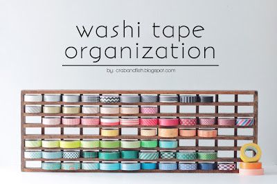 Washi Tape Storage Ideas Organisation, Cartonnage, Washi Tape Storage Ideas, Tape Storage Ideas, Diy Washi Tape Storage, Washi Tape Dispenser, Washi Tape Storage, Tape Organizer, Washi Tape Projects