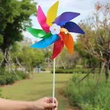 Garden Windmills & Wind Spinners for sale | eBay Yard Windmill, Wind Spinners Diy, Pinwheel Decorations, Windmill Diy, Pin Wheels, Garden Windmill, Handmade Crafts Gifts, Yard Party, Diy Lawn