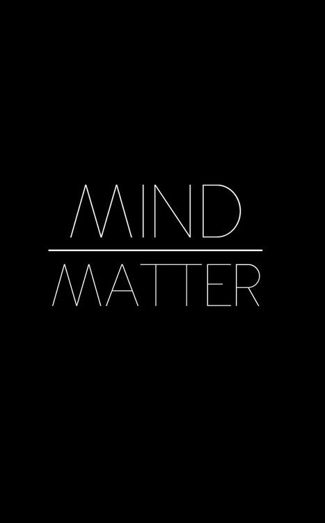 mind over matter Mind Over Matter, Life Inspiration, Some Words, Shirts With Sayings, Thoughts Quotes, The Words, Positive Thinking, Black Background, Words Quotes