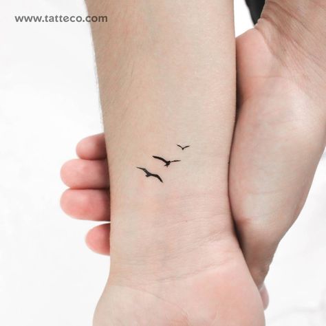 3 Little Birds Tattoo, Three Little Birds Tattoo, 3 Birds Tattoo, Little Birds Tattoo, Three Birds Tattoo, Little Bird Tattoos, Tattoos Animals, Tiny Wrist Tattoos, Bird Tattoos