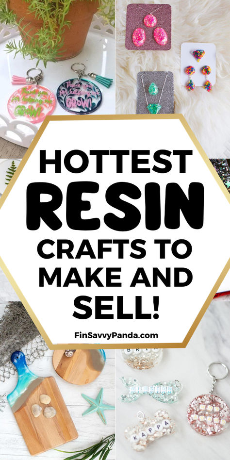 Fimo, Easy Resin Crafts, Crafts For Adults To Sell, Sellable Crafts, Diy Projects To Make And Sell, Epoxy Resin Diy, Resin Crafts Tutorial, Diy Resin Projects, Dollar Tree Finds