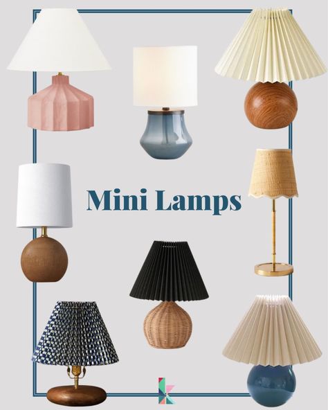 Lamp, cute, Anthro, Anthropologie, Target, mini, mini lamp, sale, light, home, decor, lamp shade, mini lamps Small Accent Lamps, Small Accent Lamp, Tiny Lamp For Kitchen Counter, Small Bedroom Lamp, Tiny Table Lamp, Small Table Lamps Living Room, Mini Kitchen Lamp, Nursery Table Lamp, Mini Lamp For Kitchen Counter