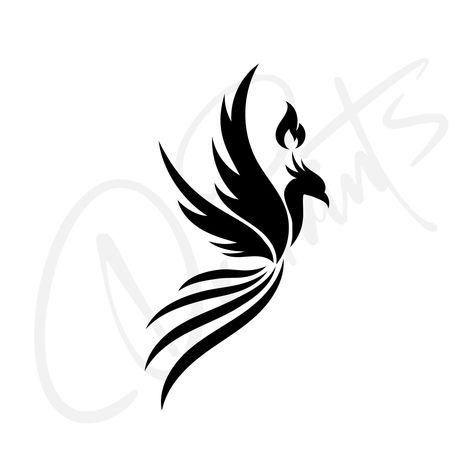 Phoenix Decal Phoenix Sticker Phoenix Car Decal Phoenix Car Sticker Flame Decal Big Bird Decal by DoctorPrintsStudio on Etsy Phoenix Sticker, Flames Svg, Cute Car Decals, Flame Decals, Big Bird, Car Sticker, Cute Cars, Car Decals, Car Stickers