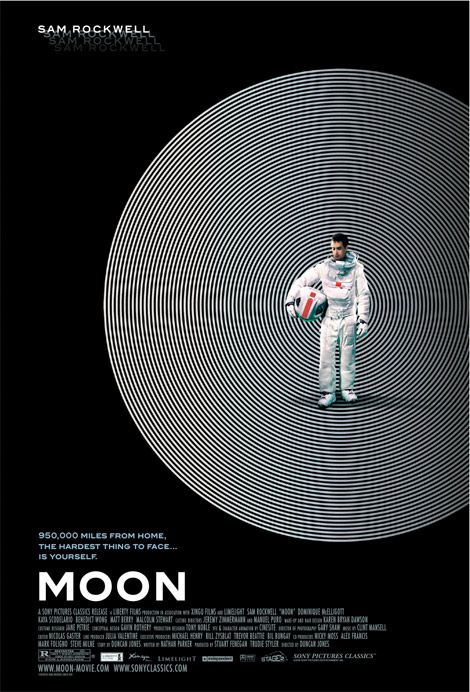 Moon starring Sam Rockwell Moon Film, Duncan Jones, Best Movie Posters, Graphic Projects, Kevin Spacey, Moon Poster, Cinema Posters, Great Films, Alfred Hitchcock