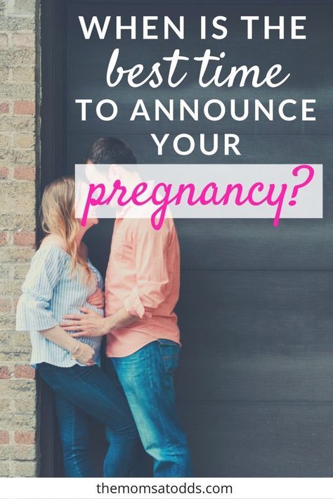 When is the best time to announce your pregnancy? Wondering when to announce to your family? your kids? at work? or on Facebook? We cover the pros and cons of the pregnancy announcement timeline for all of the people in your life! #pregnancyannouncement #pregnant When To Announce Pregnancy, Positive Pregnancy Test Pictures, Pregnancy Mood Swings, Pregnancy Due Date Calculator, First Prenatal Appointment, Kids At Work, Announce Pregnancy, Traveling Pregnant, Party Timeline