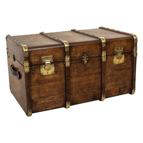 Steam Trunk, Square Wood Coffee Table, Hope Chests, Wooden Trunk, Mahogany Coffee Table, Tiled Coffee Table, Wooden Trunks, Old Trunks, Coffee Table Trunk