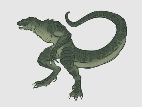 Fantasy Lizard Creature, Komodo Dragon Character Design, Lizard Person Character Design, Alligator Oc, Anthro Lizard, Lizardfolk Character Art, Lizard Oc, Lizardfolk Art, Reptilian People