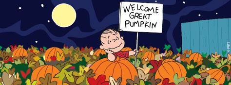 It's almost time for the Great Pumpkin! Fall Twitter Header, Charlie Brown Fall, Welcome Great Pumpkin, Great Pumpkin Charlie Brown, Me Pictures, Twt Header, Great Pumpkin, Brown Fall, Facebook Timeline