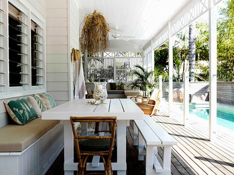 Byron Bay Beach, Beach House Renovation, Bay House, Beach House Design, Backyard Fences, Beach Living, Pool Landscaping, Byron Bay, Beach Cottages