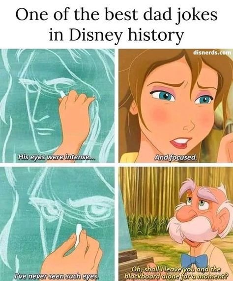 Best Dad Jokes, Disney Theory, Funny Disney Memes, Funny Disney Jokes, Happy Funny, Disney Jokes, Extremely Funny Jokes, Disney Memes, Disney Funny