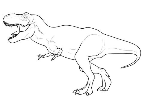 Ausmalbild Dinosaurier und Steinzeit: Dinosaurier: Tyrannosaurus Rex kostenlos ausdrucken Lego Coloring Pages, Dinosaur Printables, Dinosaur Drawing, Dinosaur Pictures, Dinosaur Coloring Pages, Printable Pictures, Dinosaur Coloring, The Good Dinosaur, A Dinosaur