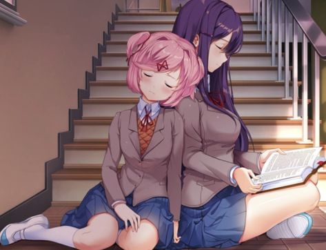 Doki Doki Literature Club, Doki Doki, Literature Club, Literature, Reading, Anime