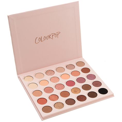 Makeup Products Palette, Color Pop Eyeshadow Palette, Makeup Stuff Products, Color Pop Palette, Make Up Palettes, Make Up Products Pictures, Makeup Products Pictures, Makeup Palette Aesthetic, Eyeshadow Pictures